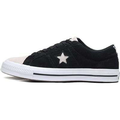Converse One Star Fashion Casual Low Top Canvas Schoenen Unisex Sneakers Zwart Wit 161551C 37 black