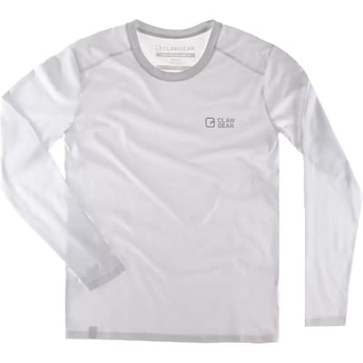 Clawgear Basic T-shirt Met Lange Mouwen Wit XS Man
