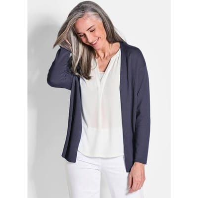 Cardigan - marine - Gr. 44 van Goldner Fashion