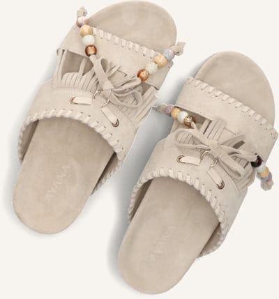 AYANA 2502 Slippers - Dames - Beige - Maat 40