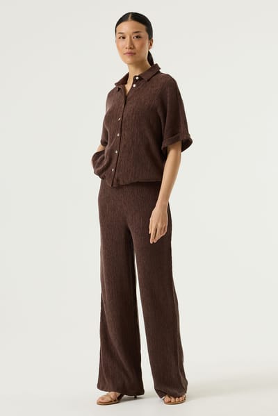 GARCIA P260315 Dames Wide Fit Broek Bruin