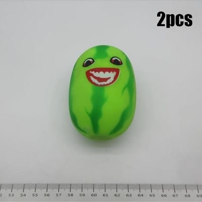 Creatieve Simulatie Watermeloen Squishy Speelgoed Anti Stress Ballen Angst Verlichting Zacht Sensorisch Knijp Fidget Speelgoed Voor Volwassenen Kinderen