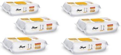 Sleepy Easy Clean Reinigingsdoekjes met Arabische Zeep – 6 x 100 Stuks – 600 Multifunctionele Vochtige Schoonmaakdoekjes - Yuzey Temizleme Mendili Arap Sabunu - Surface Cleaning Wipe with Arabic Soap