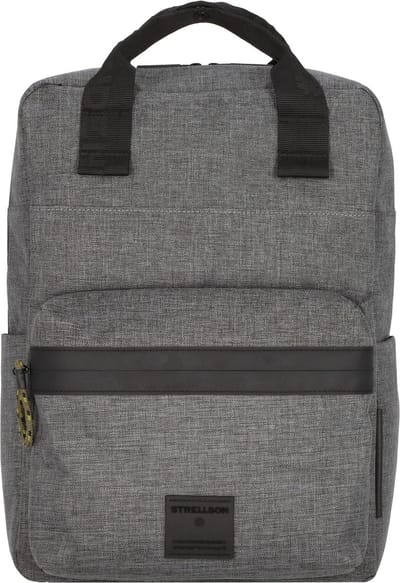 strellson Laptop rugzak Rugzak met laptopvak Northwood 2.0 Josh Backpack Dark Grey Grijs