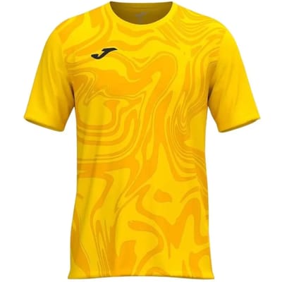 Sports T-shirt Joma Lion Ii Yellow, S