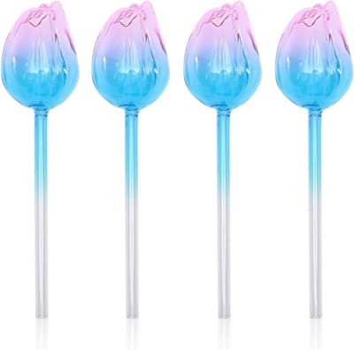 Glazen irrigatieballen - automatisch irrigatiesysteem - set van 6
