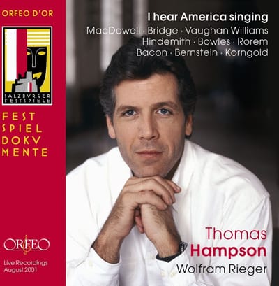 Wolfram Rieger & Malcolm Martineau - I Heard America Singing (2 CD)