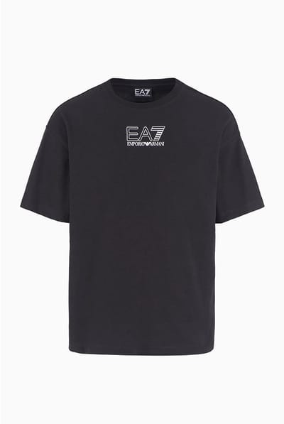 Ea7 Emporio Armani 6dut11_pjonz T-shirt Met Korte Mouwen Zwart XS Man,Vrouw