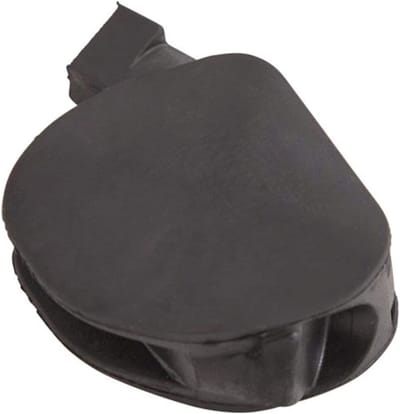 Beschermingspad Zadelpen - Zadelpen Rubber - Fiets Beschermen - Rubberen Constructie - Zwart