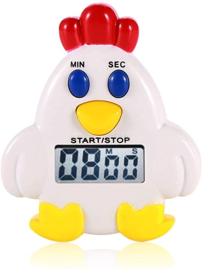 Dailygoods - Digitale Countdown Timer - Keuken Timer - Groot LCD Display - Koken - Stopwatch Timer - Geschikt voor Gym - Kleur Kip