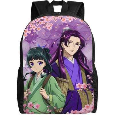 Maomao Jinshi Anime Klassieke Rugzak Duurzaam Middelbare School Zakelijk Apothekers Dagboek Rugzak Laptop Schoudertas pink