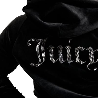 Juicy Couture Juicy Couture Madison Col Out Hoodie ZWART - Maat L