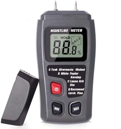 Jhubersproducts - Digitale Hout Vochtmeter - Hout Vochtigheid Tester - Nauwkeurig meten - Compact formaat - Vochtigheid Detector - Geschikt voor meube