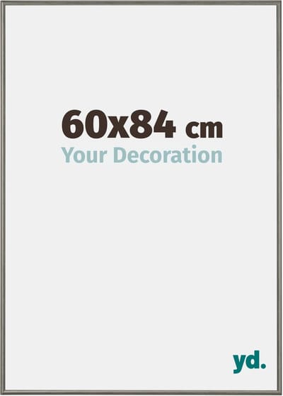 Your Decoration - Fotolijst 60x84 cm - Aluminium - Mercury Structuur - New York