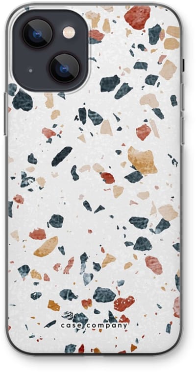 Case Company® - Hoesje geschikt voor iPhone 13 mini hoesje - Terrazzo N°4 - Soft Cover Telefoonhoesje - Bescherming aan alle Kanten en Schermrand
