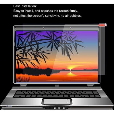 Protection d'écran en verre trempé ultra-mince HD transparent 9H pour Lenovo, Huawei, Dell 15,6 pouces
