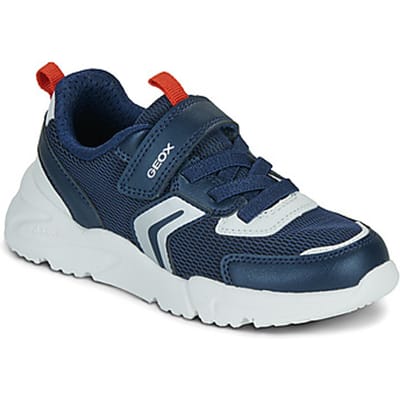GEOX LOFTUS JONGENS Sneakers - MARINEBLAUW/ROOD - Maat 30
