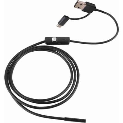 3 in 1 Industriële Endoscoop Boroscoop Inspectiecamera Ingebouwde 6 LED's IP67 Waterdicht USB Type C Endoscoop voor 7mm & 10m