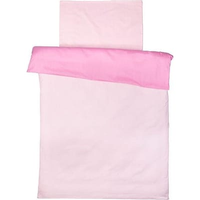 Jollein Overtrek en sloop 100x140cm roze/lichtroze*