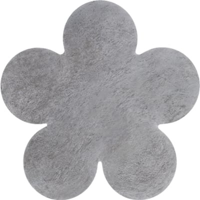 Kleden Rugsx Modern wastapijt SHAPE 3106 Bloem shaggy - 80x80 cm