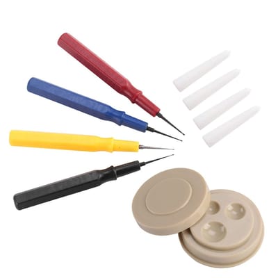 Dailygoods- Zakhorloge Olie Kit - Horloge Oiler Set - Professioneel Gereedschap - 1 Olie Cup - 4 Olie Pennen - Duurzaam Kunststof