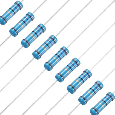 Vaste Weerstanden - Metaalfilm Componenten - Elektronica Projecten - Hoge Precisie - 50 Stuks - Metaal