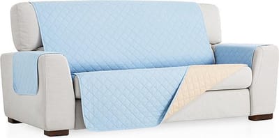 Belmarti Duo bankbeschermer - 200 cm - Lichtblauw