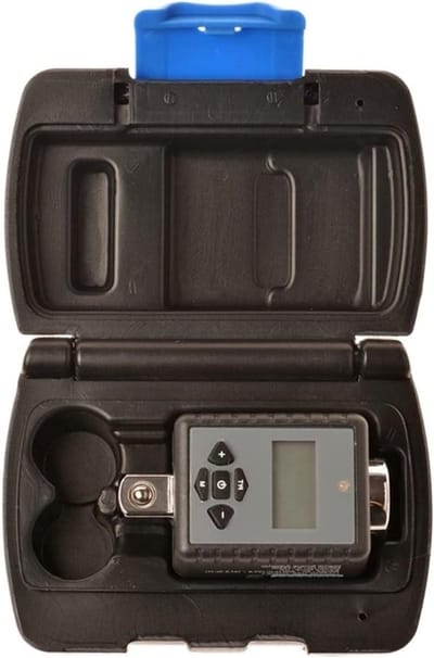 Digitale momentsleutel - Elektronische sleutel - Precisie klussen - Hoge nauwkeurigheid - 10-200 Nm - Zwart