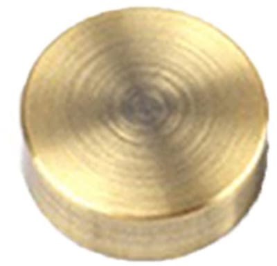 Dailygoods- Spiegelschroeven 10mm - Zuiver Koper - Platte Schroefkappen - Decoratieve Nagels - Voor Spiegels/Meubilair - Eenvoudig te Installeren - Decoratieve Schroeven