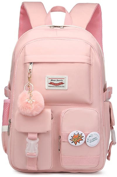 Rugtas - Schooltas - Rugzak - Rugzak Meisje - Rugzak School - Boekentas - Laptop Rugtas - 30 Liter - RozeA