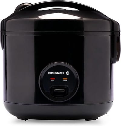 Luxe Rijstkoker – Met Stomer – Slowcooker – Crockpot – 1 Liter – Multicooker – Voedselveilige Materialen – Display – 500W – Zwart