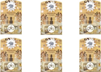 Ambi Pur 3volution – Electric Refill Vanille Bouquet - 6 x 20 ml