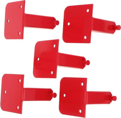 Brandblusser Beugel - Brandblusserhouder Wandhaak - Veiligheid Vergroten - Ruimtebesparend Ontwerp - 6.50X6.50X6.50CM - Rood