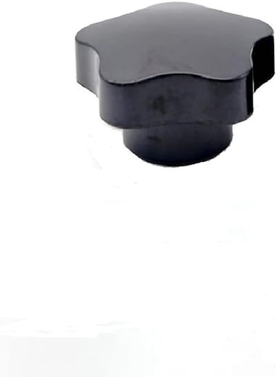 Knopgreep M5 x 40 mm met vrouwelijke schroefdraad voor klemmen, handgrepen en aanspanknoppen in zwart