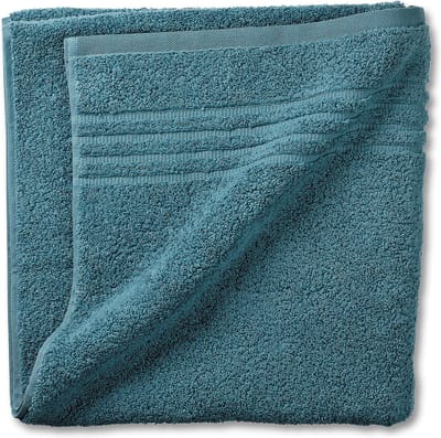 Badhanddoek, 70 x 140 cm, Teal Blauw - Kela | Leonora