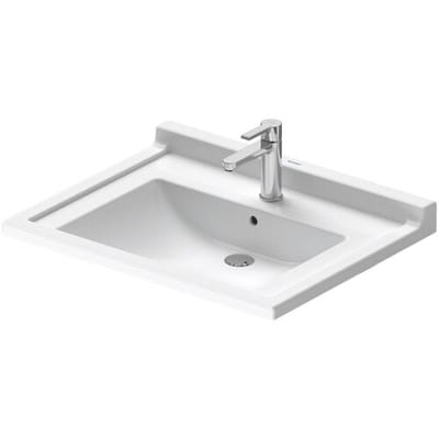 Duravit Starck 3 washbasin Vital 70 cm with 1 tap hole 0309700000