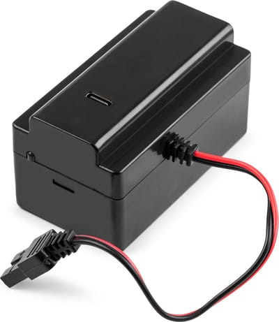 Vonyx MRB06 Lithium-ion 7.4V oplaadbare accu met lader - Extra accu voor megafoons