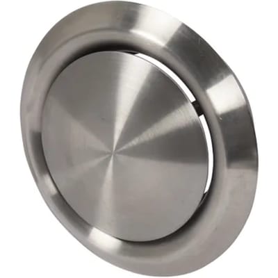 Sencys Luchtventiel Ø125mm Rvs