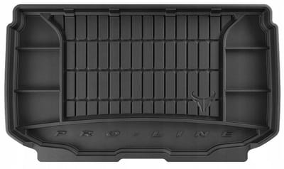 FROGUM Kofferbakmat - Rubber - Geschikt voor CHEVROLET AVEO T300 (2011-2016) - Hatchback - Hoge laadvloer - Zwart