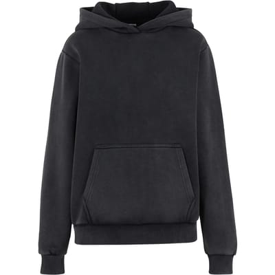 Urban Classics Vintage Heavy Hoody Dames Trui met capuchon - grijs - XL