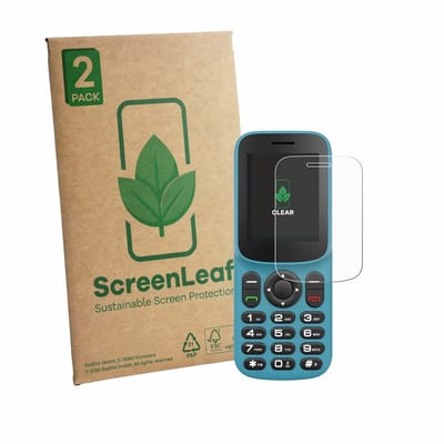 2 Stuks Screenprotector voor Uleway T185 - Hoogwaardige Beschermfolie transparant