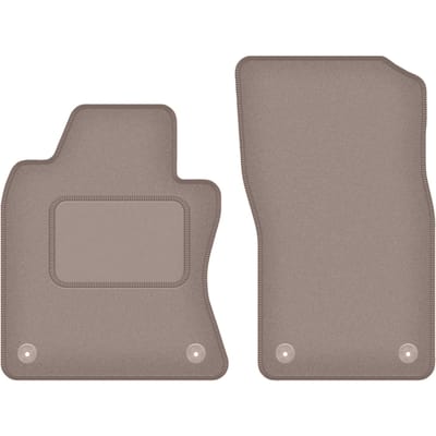 Wielganizator WLG-CARLUX Serie - Automatten Voor - Beige - Infiniti Q60 Coupe - 2016-2022