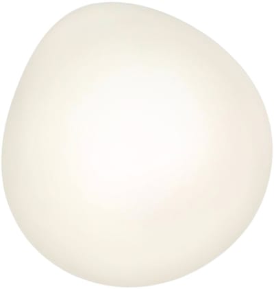 Kosilum - Veglia - Wandlamp - Wit - Metaal en glas