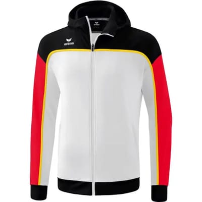 Erima Change Trainingsjack Met Capuchon Heren - Rood / Zwart / Wit | Maat: XXL