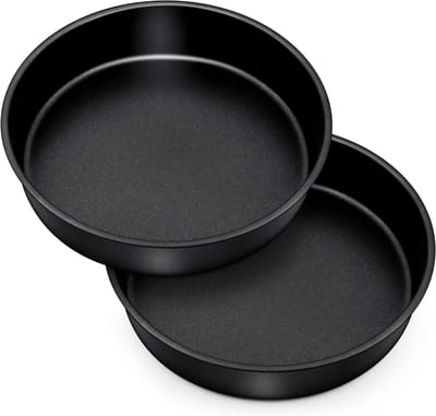 Set van 2 anti-aanbak bakvormen van 21 cm voor perfect bakken en eenvoudig schoonmaken
