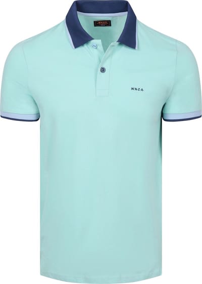 NZA Polo Foxton Piqué Pale Leaf
