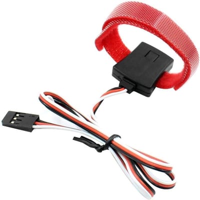 Temperatuursensor Kabel - Meetsonde Accessoire - Batterij Laden - Nauwkeurige Temperatuurmeting - 45cm Draadlengte - Zwart Geel