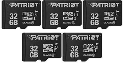 Micro SD kaart 32GB - 5 stuks - UHS-I U1 Class 10 voor HD-video