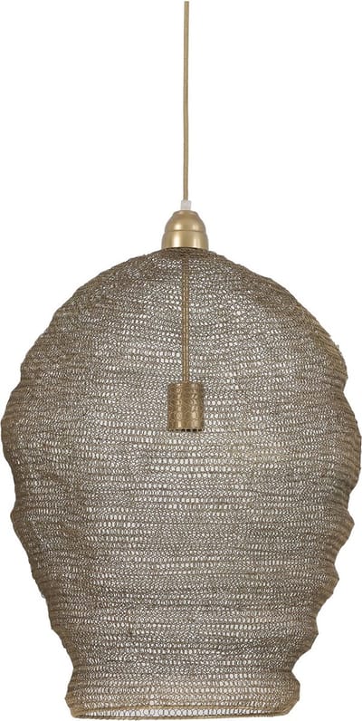 Light & Living Hanglamp Nikki - Brons - Ø45cm - Modern - Hanglampen Eetkamer, Slaapkamer, Woonkamer