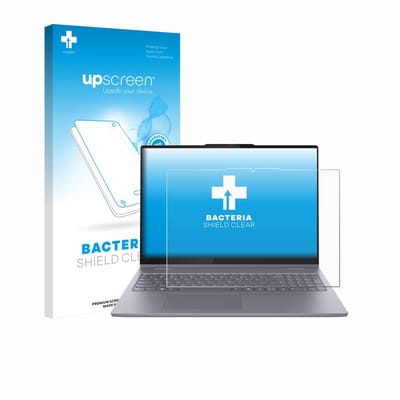 upscreen - Screenprotector voor Lenovo IdeaPad 5 2-in-1 14AKP10 - Folie Beschermfolie transparant antibacterieel